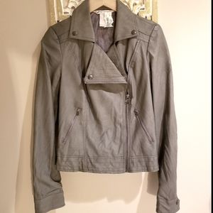 Candies Faux Leather Moto Jacket